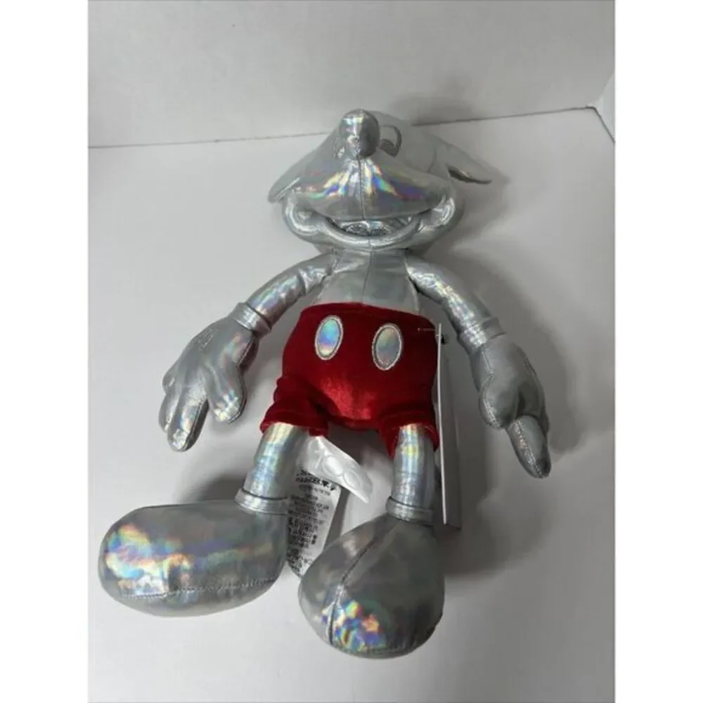 Mickey‎ Mouse Disney 100 Years Of Wonder Platinum Plush Disney Parks 🪄